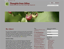 Tablet Screenshot of dillonallen.com